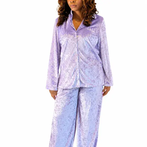 Ehi_Luxe Velvet Two-Piece Set