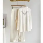 Ice Silk Butterfly Two-Piece Set