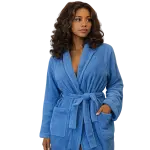 Cherry Cotton Robe