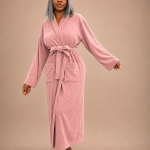 Cherry Cotton Robe