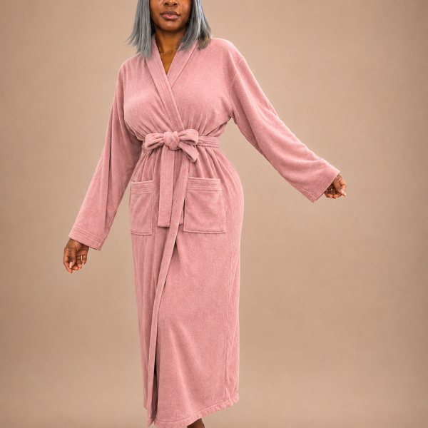 Cherry Cotton Robe