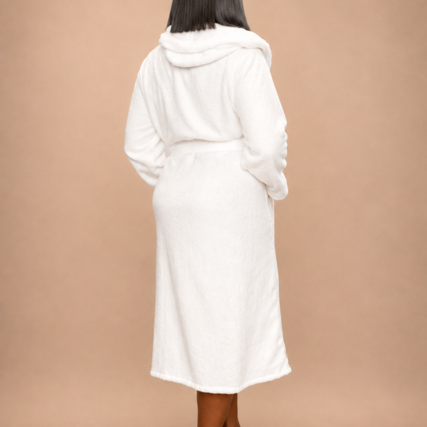 Ehi_Luxe 100% Cotton Robe with hoodie