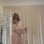 Curvy two piece robe set