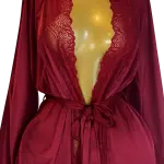 Ehi_Luxe Ice Silk Satin Robe