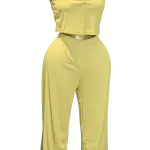 Soft girl Era Ribbed Lounge Two Piece Set