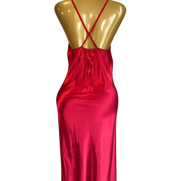 Ehi_Luxe Satin Lace Slip Dress