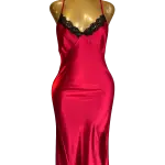 Ehi_Luxe Satin Lace Slip Dress