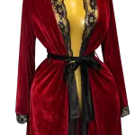 Midnight Luxe velvet robe