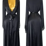 Vacation Ice Silk Flowing Robe