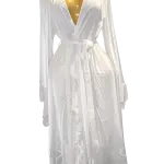 Vacation Ice Silk Flowing Robe