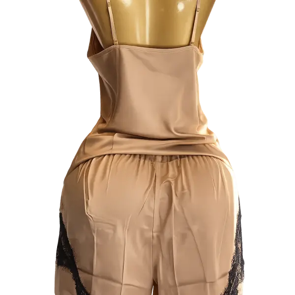 Luxe Satin Lace Two piece sleep set